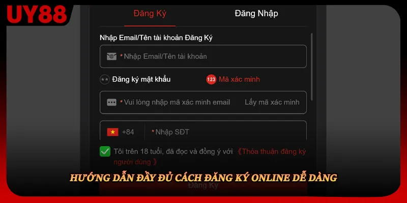 Hướng dẫn đầy đủ cách đăng ký online dễ dàng