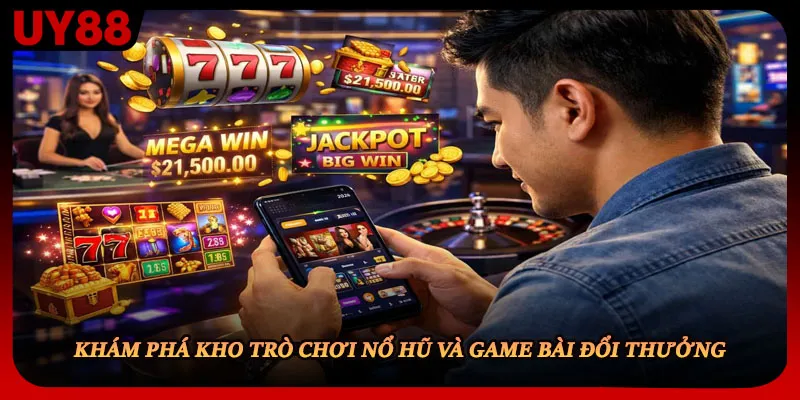 Khám phá kho trò chơi nổ hũ và game bài đổi thưởng