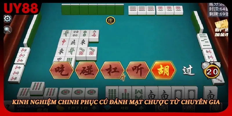 Kinh nghiệm chinh phục cú đánh mạt chược từ chuyên gia