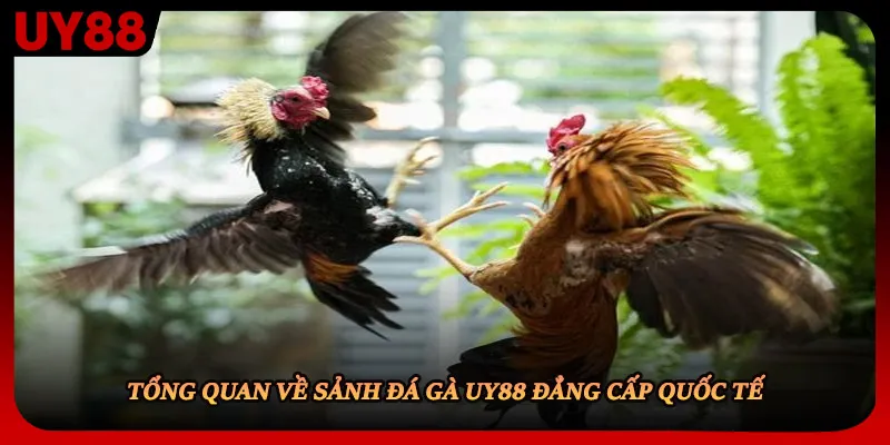 Tổng quan về sảnh đá gà UY88 đẳng cấp quốc tế